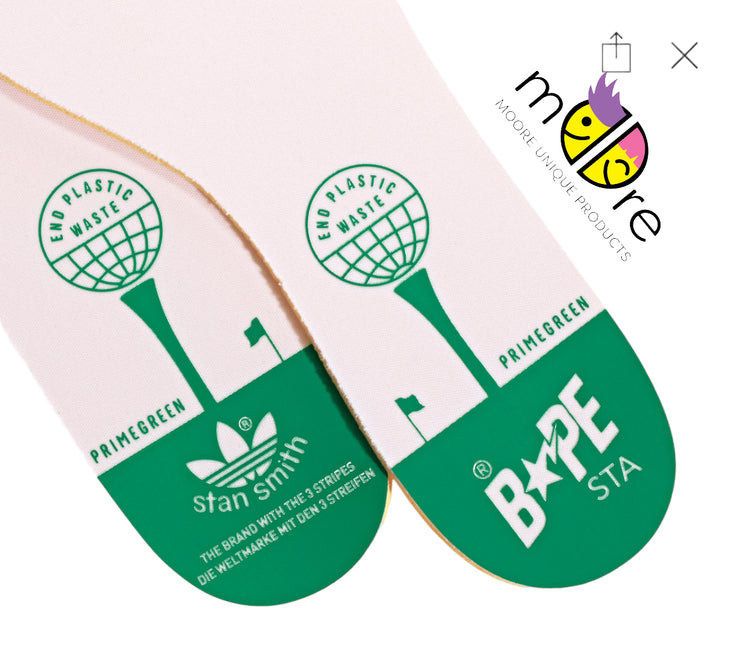 BAPE X ADIDAS STAN SMITH GOLF SHOES