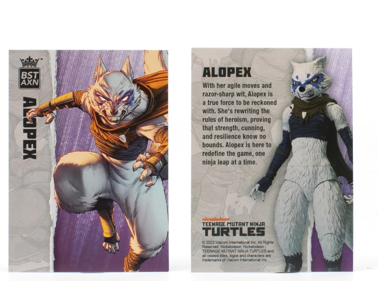 Teenage Mutant Ninja Turtles BST AXN IDW Inspired Alopex 5-inch Action Figure