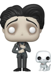 Funko POP! Movies: Corpse Bride VICTOR with Scraps Figure #986 w/ Protector