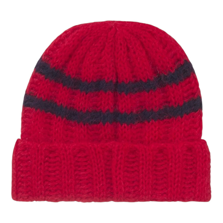 Brushed Stripe Beanie