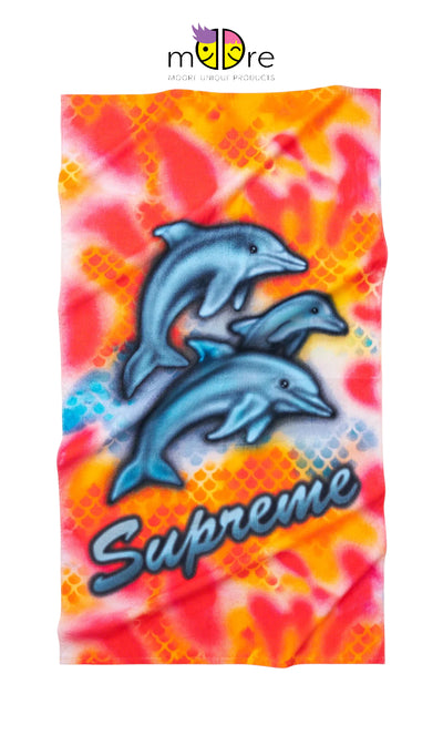 Supreme Dolphin Towel Multicolor