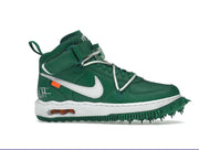 Nike Air Force 1 Mid Off-White Pine Green