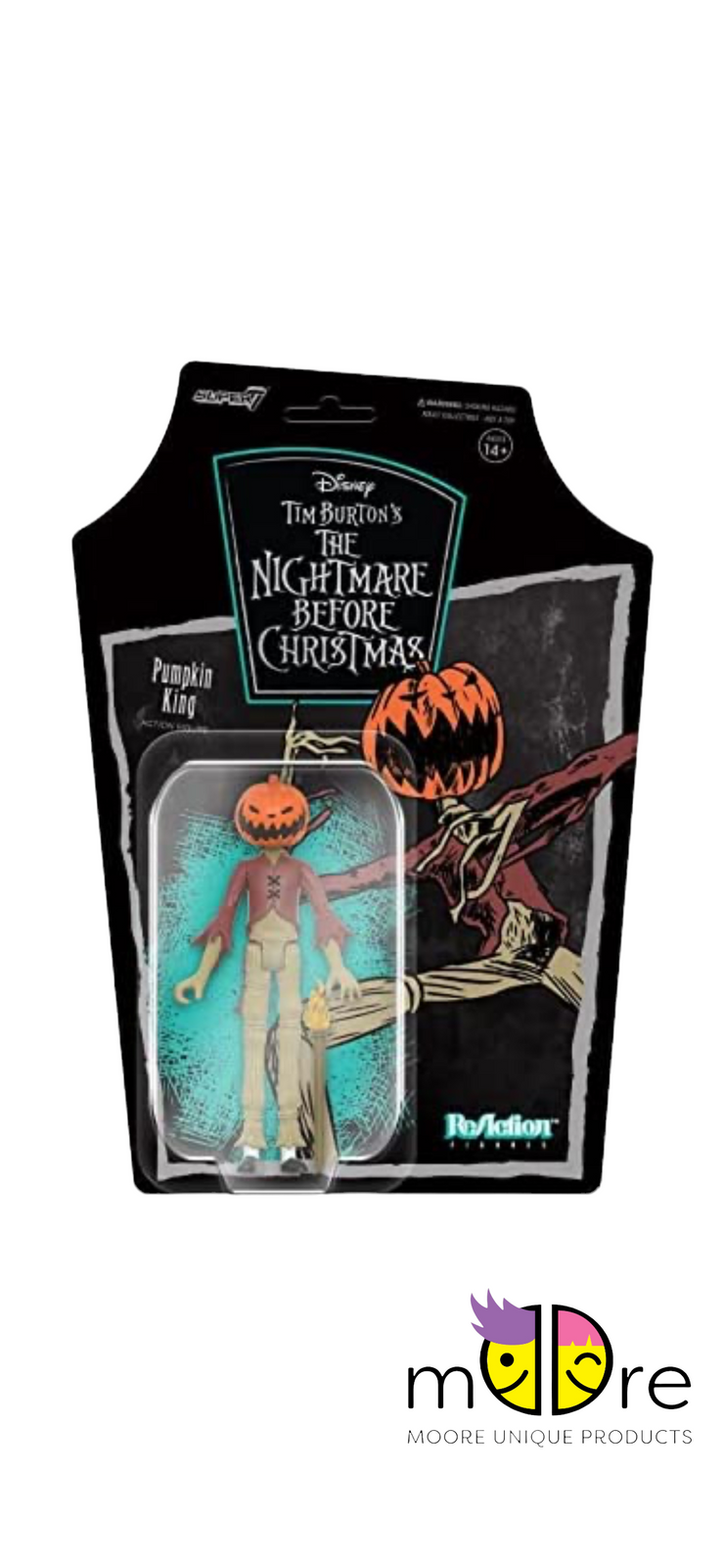 Nightmare Before Christmas W2 Pumpkin King Reaction FIG