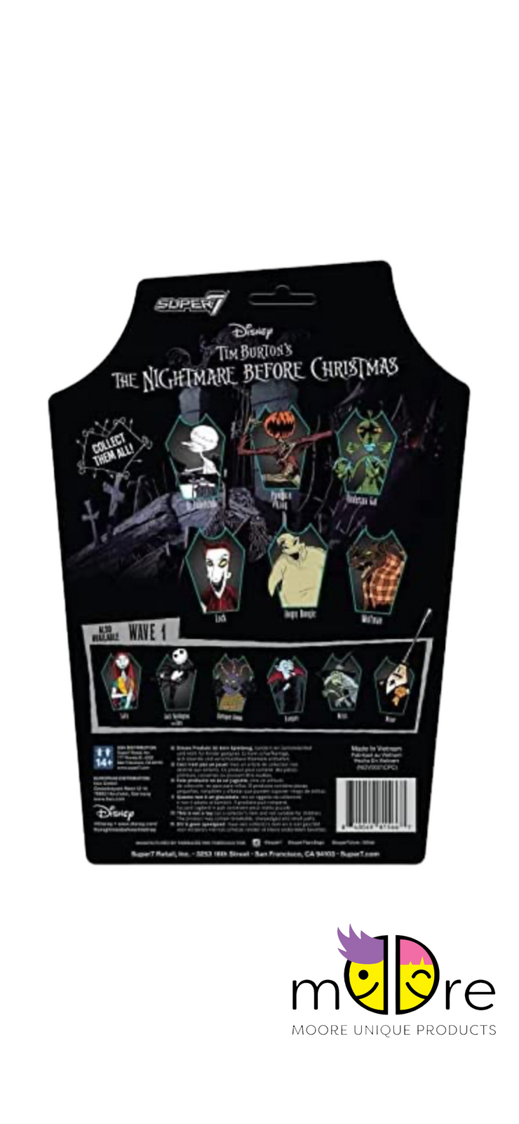 Nightmare Before Christmas W2 Pumpkin King Reaction FIG