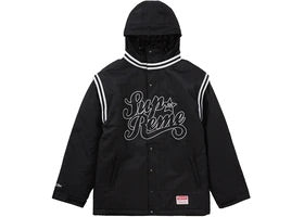 Supreme Mitchell & Ness Quilted Sports Jacket Black