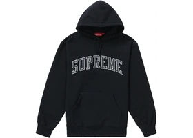 Supreme Stars Arc Hooded Sweatshirt Black