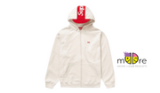 Supreme Brim Zip Up Hooded Sweatshirt Stone