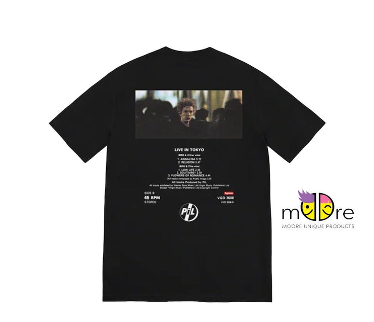 PiL Live In Tokyo Tee Black