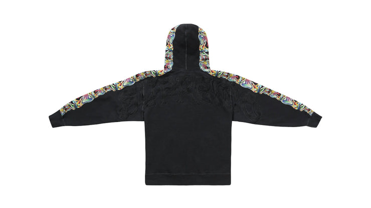 Supreme Skulls Zip Up Hooded Sweatshirt