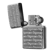 Supreme Repeat Engraved Zippo Lighter