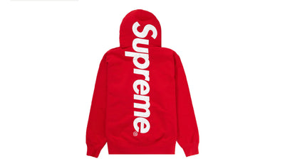 Supreme Satin Appliqué Hooded Sweatshirt