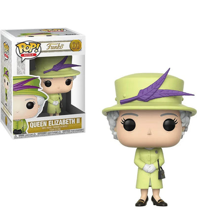 Funko Pop! Royals: Royals - Queen Elizabeth II Action Figures, Multicolor, Standard